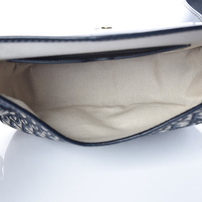 Christian Dior Oblique Crossbody Navy Blue 5 of 8