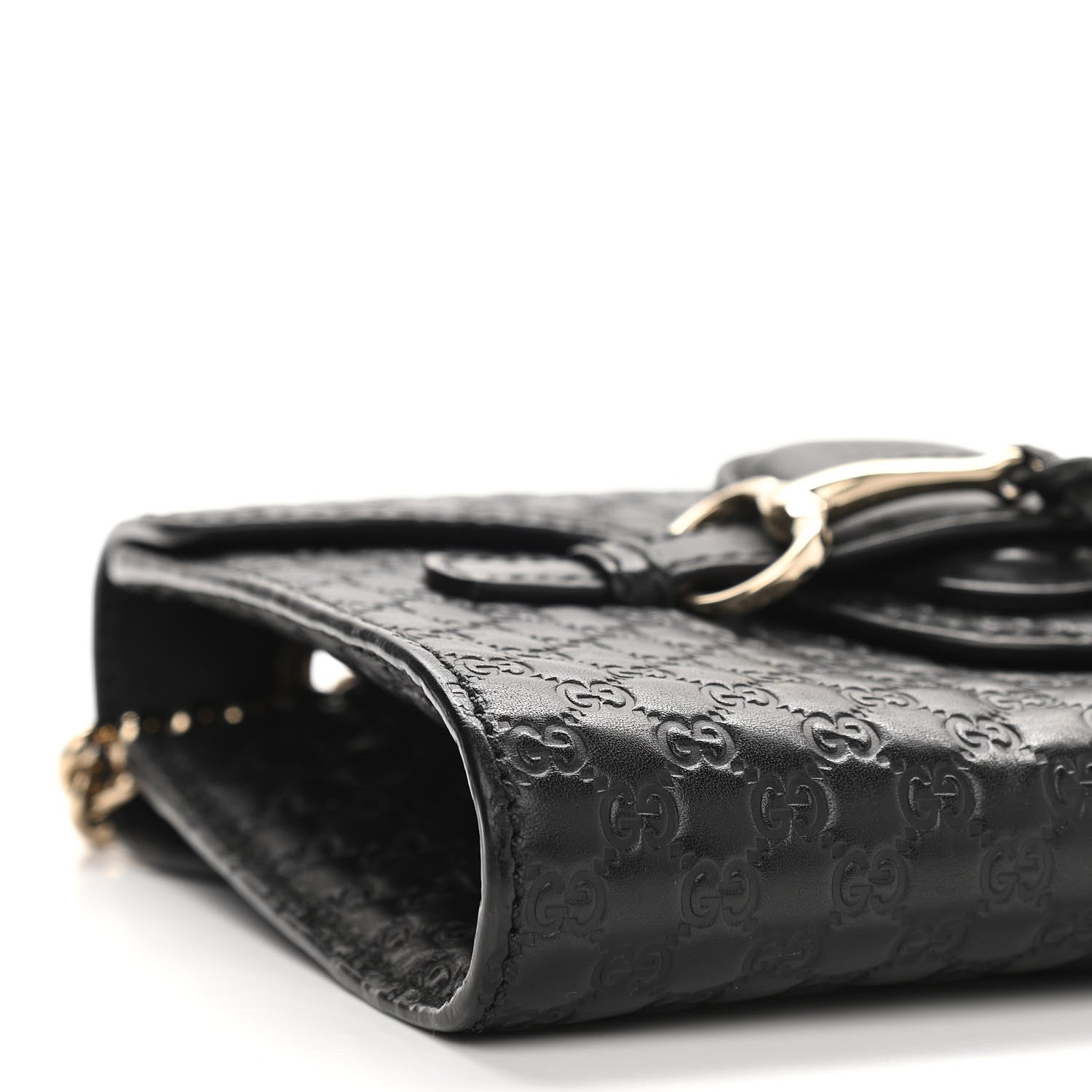 Gucci Microguccissima Mini Emily Shoulder Bag Black 9 of 11
