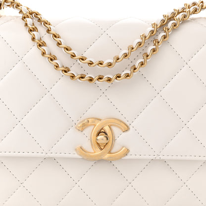 Chanel Calfskin Quilted Perfect Fit Flap White 8 of 11