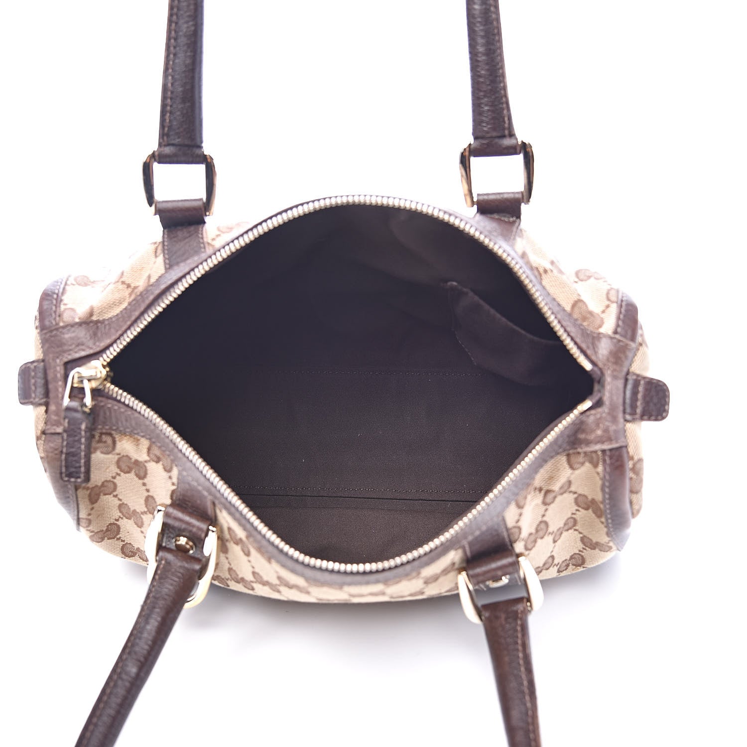 Gucci Monogram Small Abbey Boston Dark Brown 5 of 19