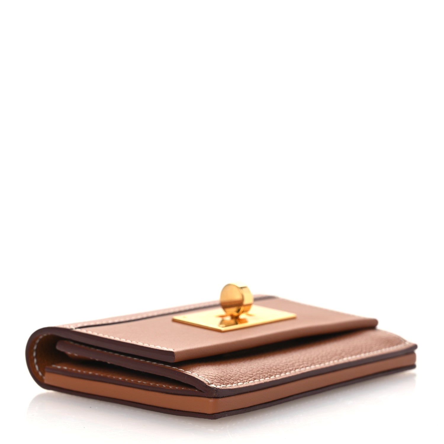 Hermes Evercolor Swift Wallet Gold 4 of 9