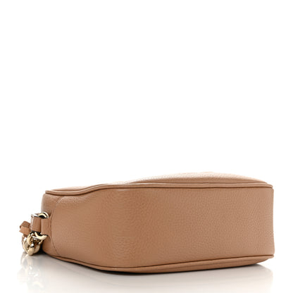 Gucci Pebbled Calfskin Small Soho Disco Bag Camelia 4 of 12