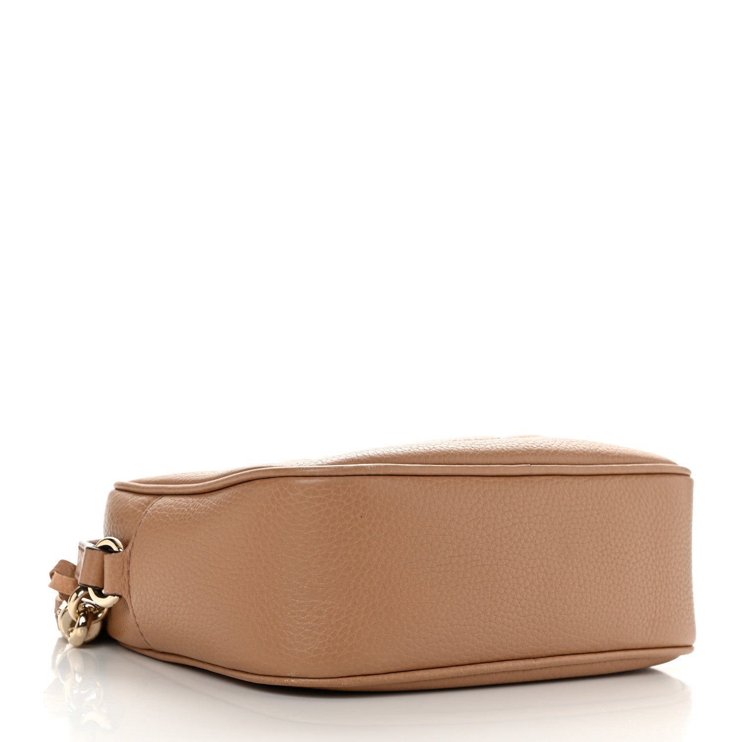 Gucci Pebbled Calfskin Small Soho Disco Bag Camelia 4 of 12