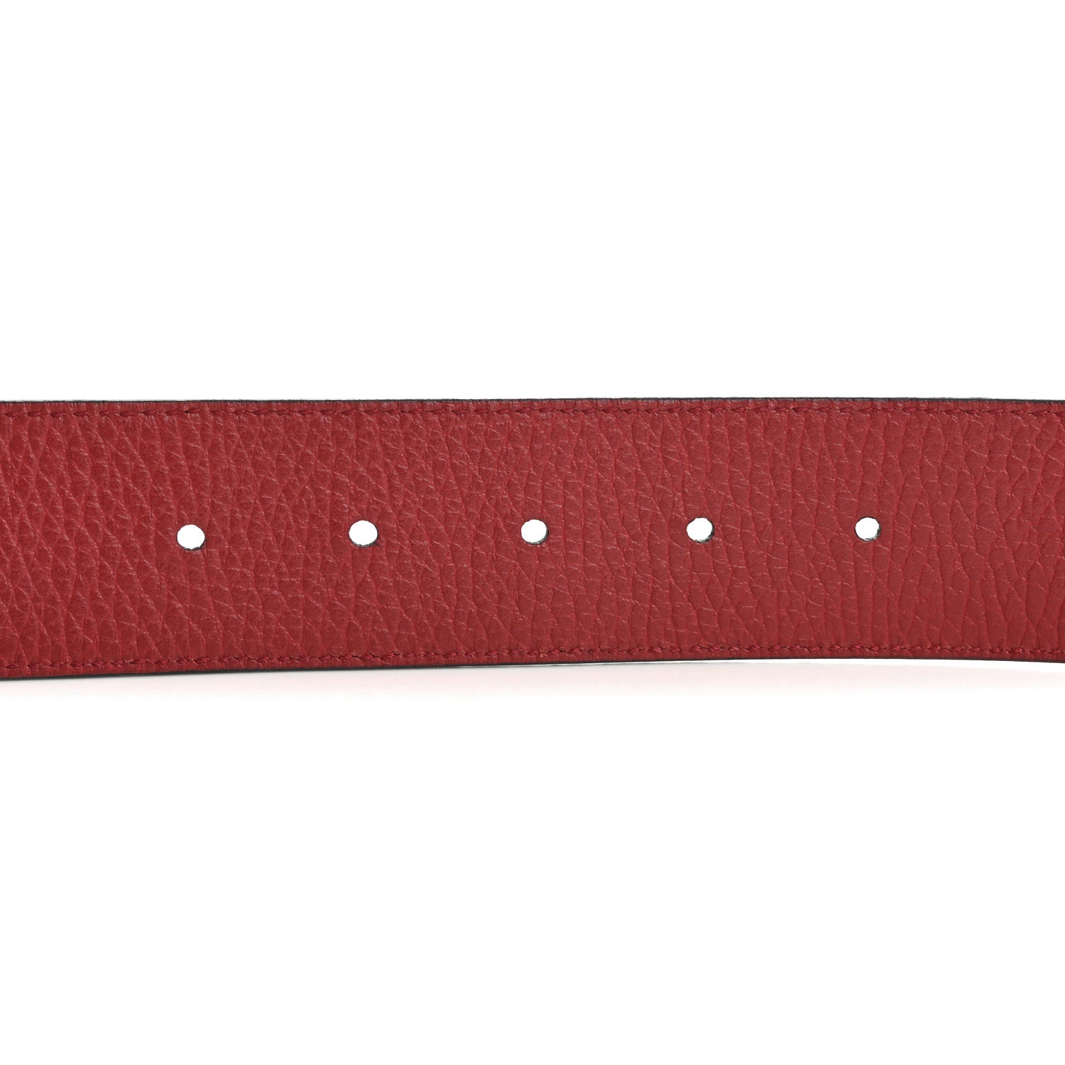 Gucci Calfskin 1973 Reversible Belt 75 30 Black Red 4 of 7