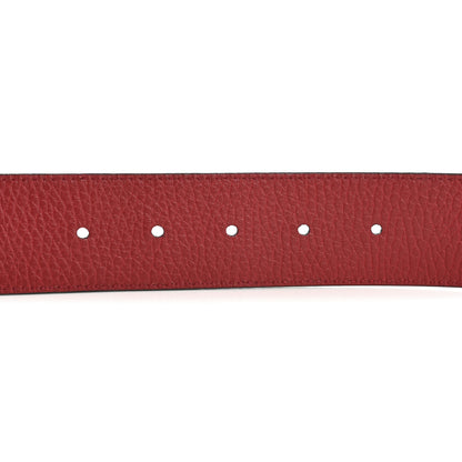 Gucci Calfskin 1973 Reversible Belt 75 30 Black Red 4 of 7