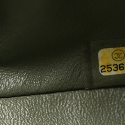 Chanel Lambskin Quilted Mini Square Flap Green 7 of 10