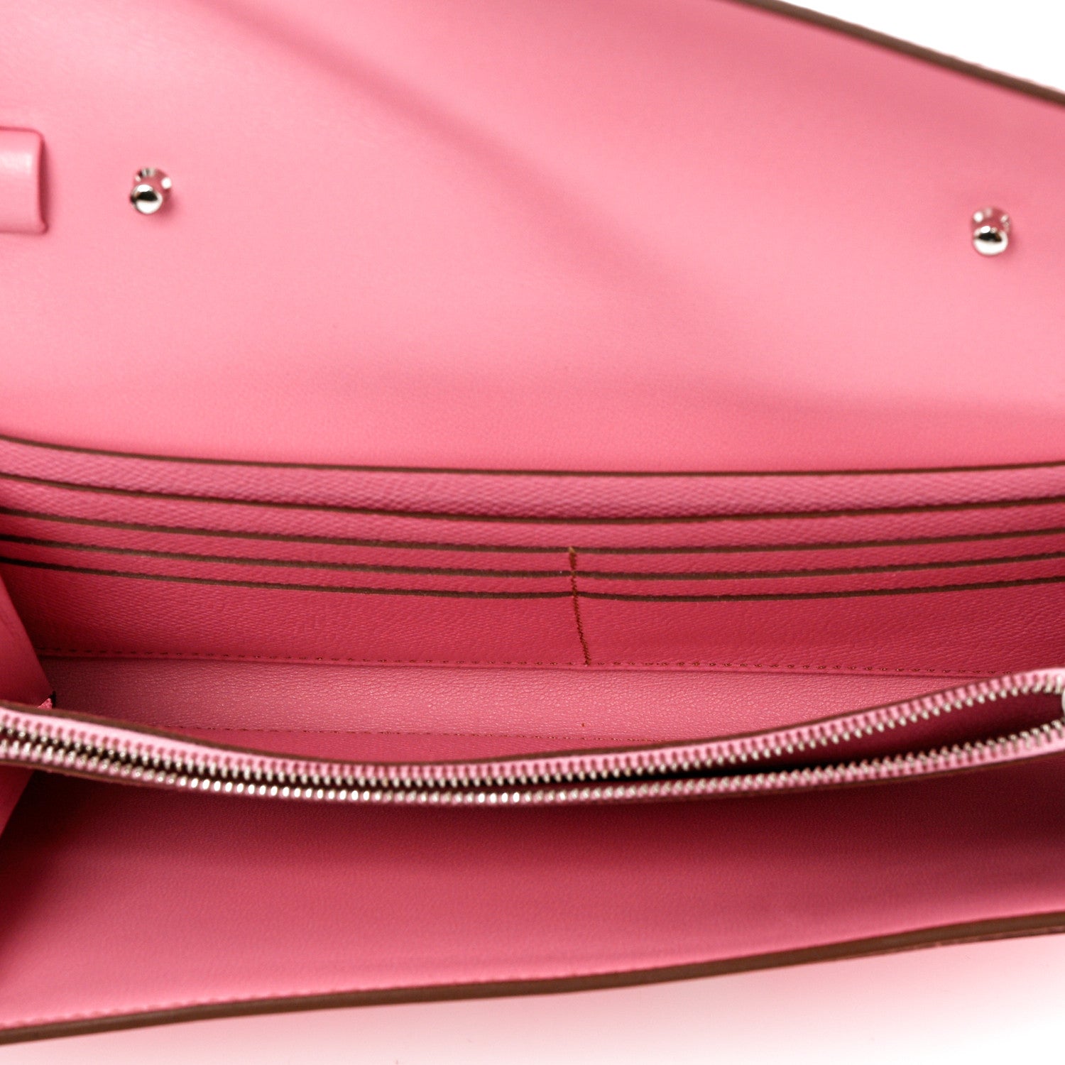 Hermes Epsom Constance Wallet To Go 5P Pink 6 of 12