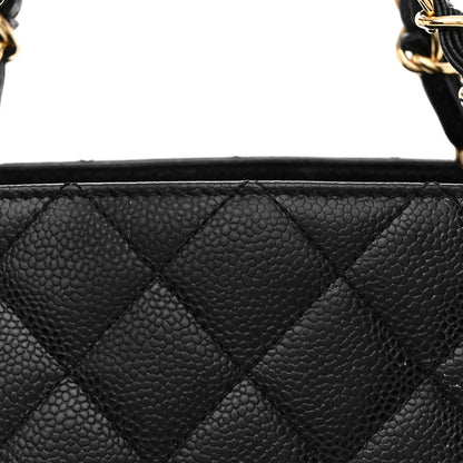 Chanel Caviar Quilted Petit Timeless Tote PTT Black 8 of 11