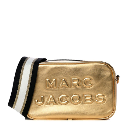 Marc Jacobs Metallic Calfskin The Flash Crossbody Gold 1 of 15