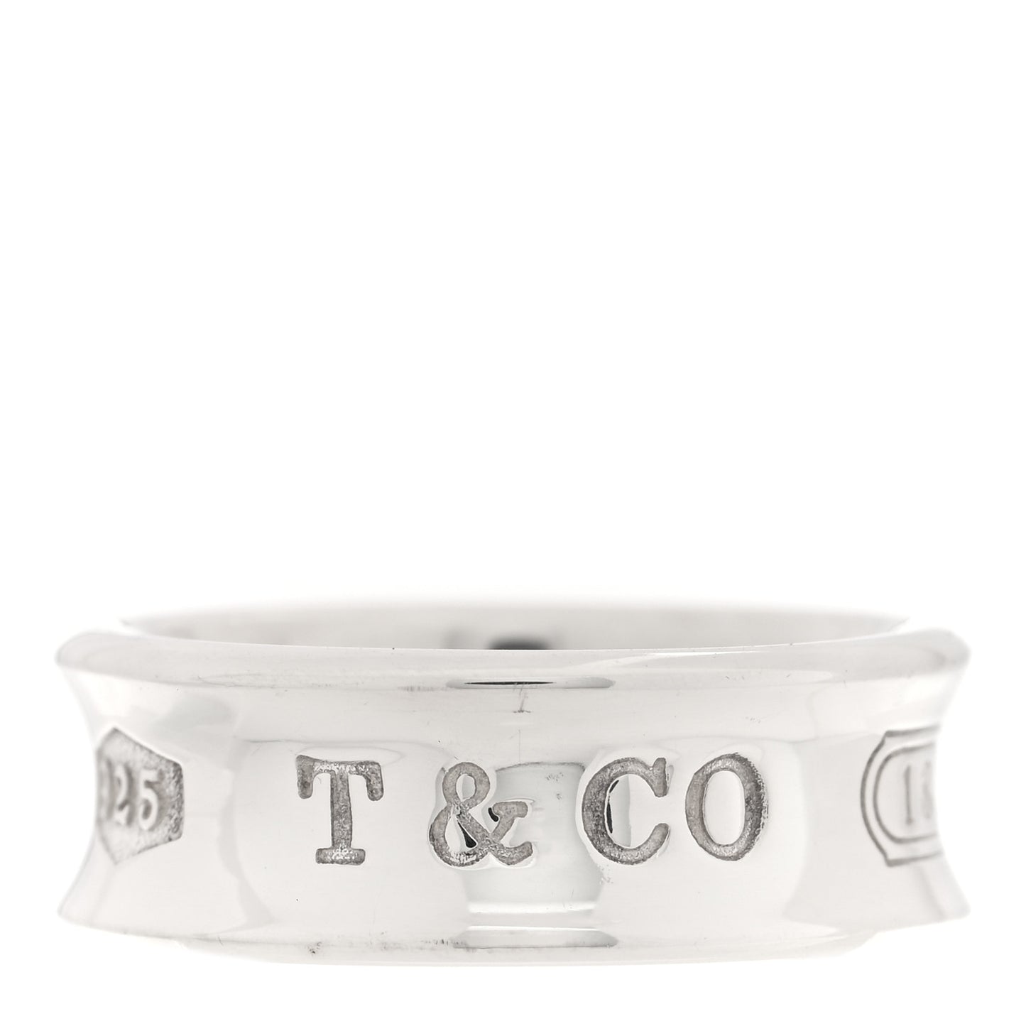 Sterling Silver 1837 Band Ring 49 5