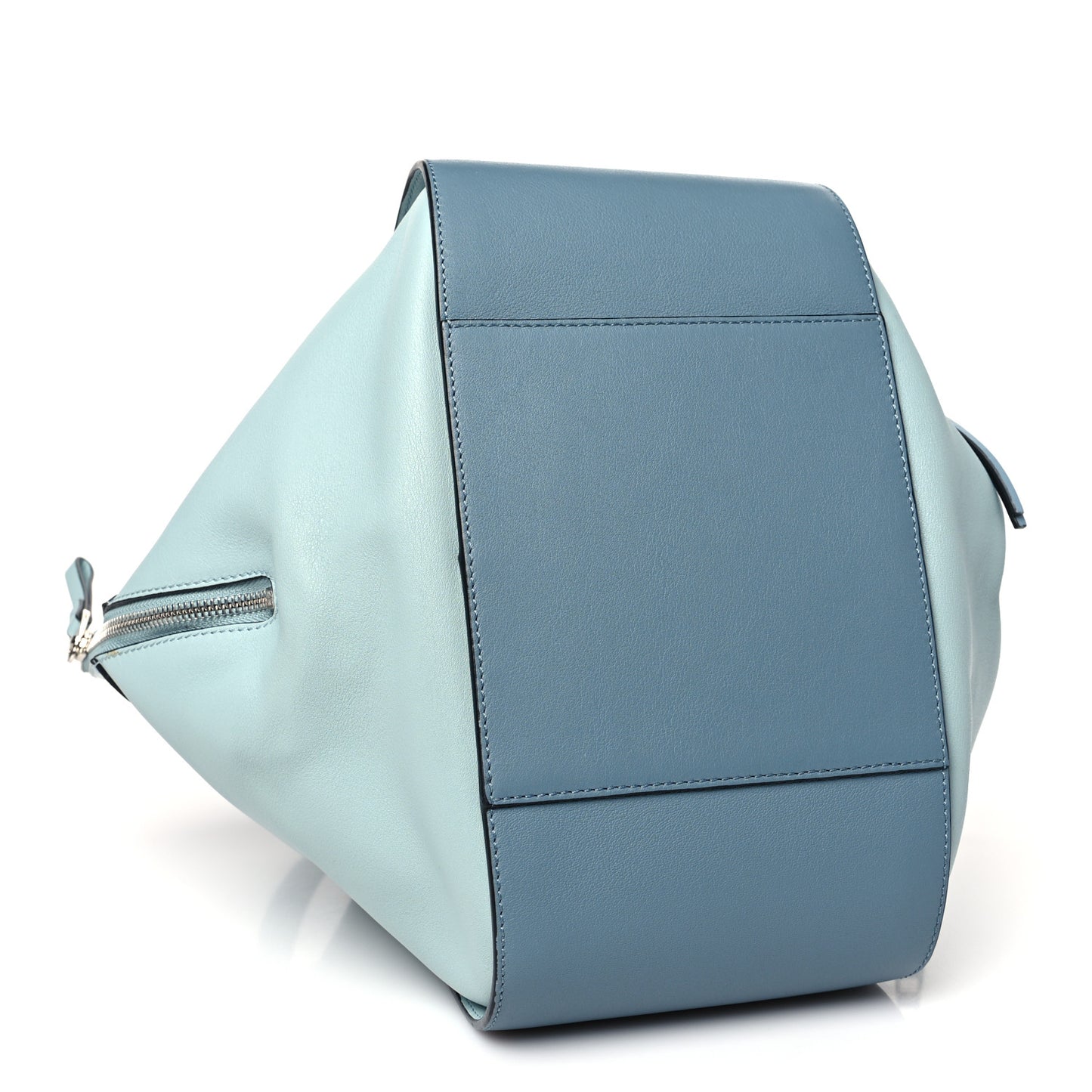 Calfskin Small Hammock Shoulder Bag Light Blue