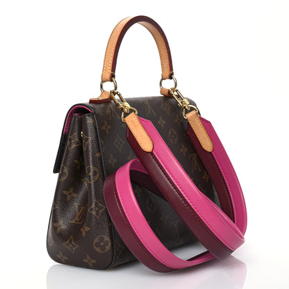 Louis Vuitton Monogram Cluny BB Bordeaux Fuchsia 4 of 19