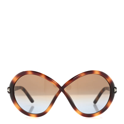 Tom Ford Acetate Jada Sunglasses TF1070 Tortoise 2 of 9