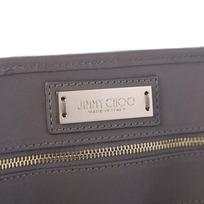 Jimmy Choo Calfskin Small Sofia Star Studded Tote Grey 8 of 9