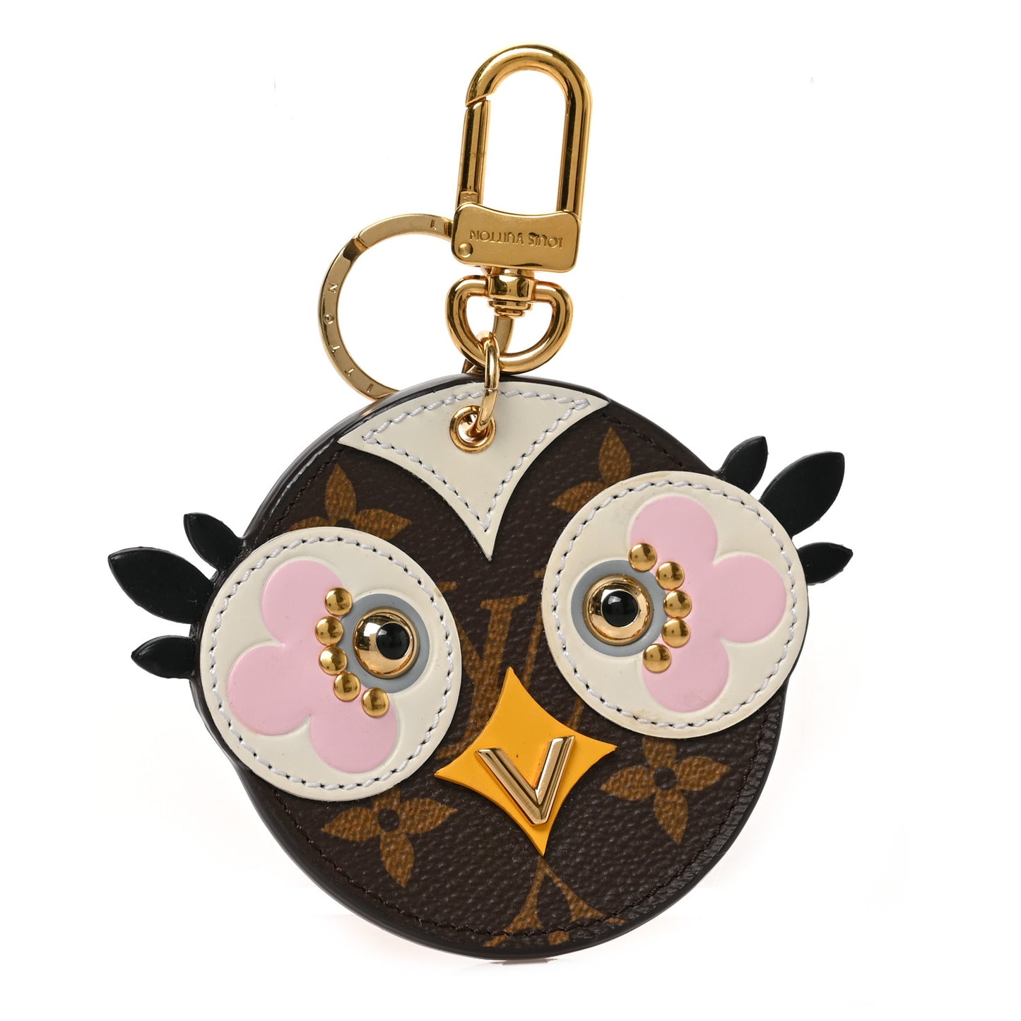Monogram Lovely Birds Bag Charm