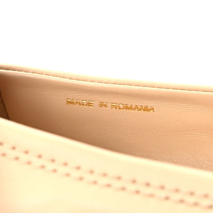 Chanel Lambskin Cap Toe CC Uniform Ballerina Flats 35.5 Beige Black 8 of 8