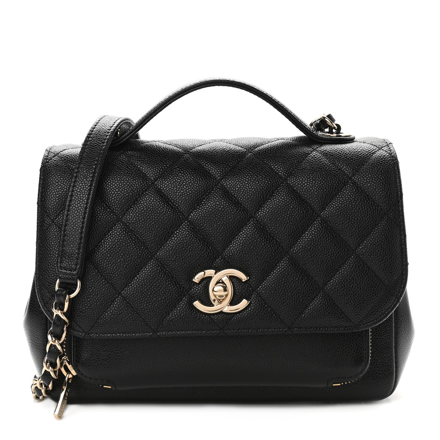 Chanel Caviar Quilted Medium Business Affinity Flap Black 1 of 9