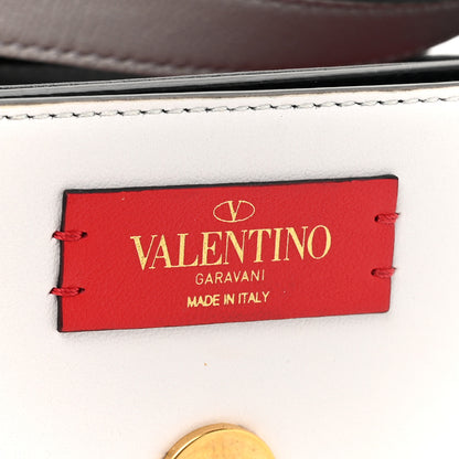 Valentino Garavani Smooth Calfskin Supervee Shoulder Bag Optic White 6 of 15
