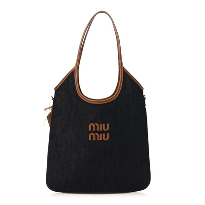 Miu Miu Denim Ivy Blue Brandy 1 of 9