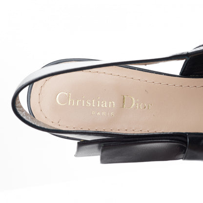 Christian Dior Patch Embroidered Sweet D Sling-Back Flats 38.5 Multicolor 7 of 9
