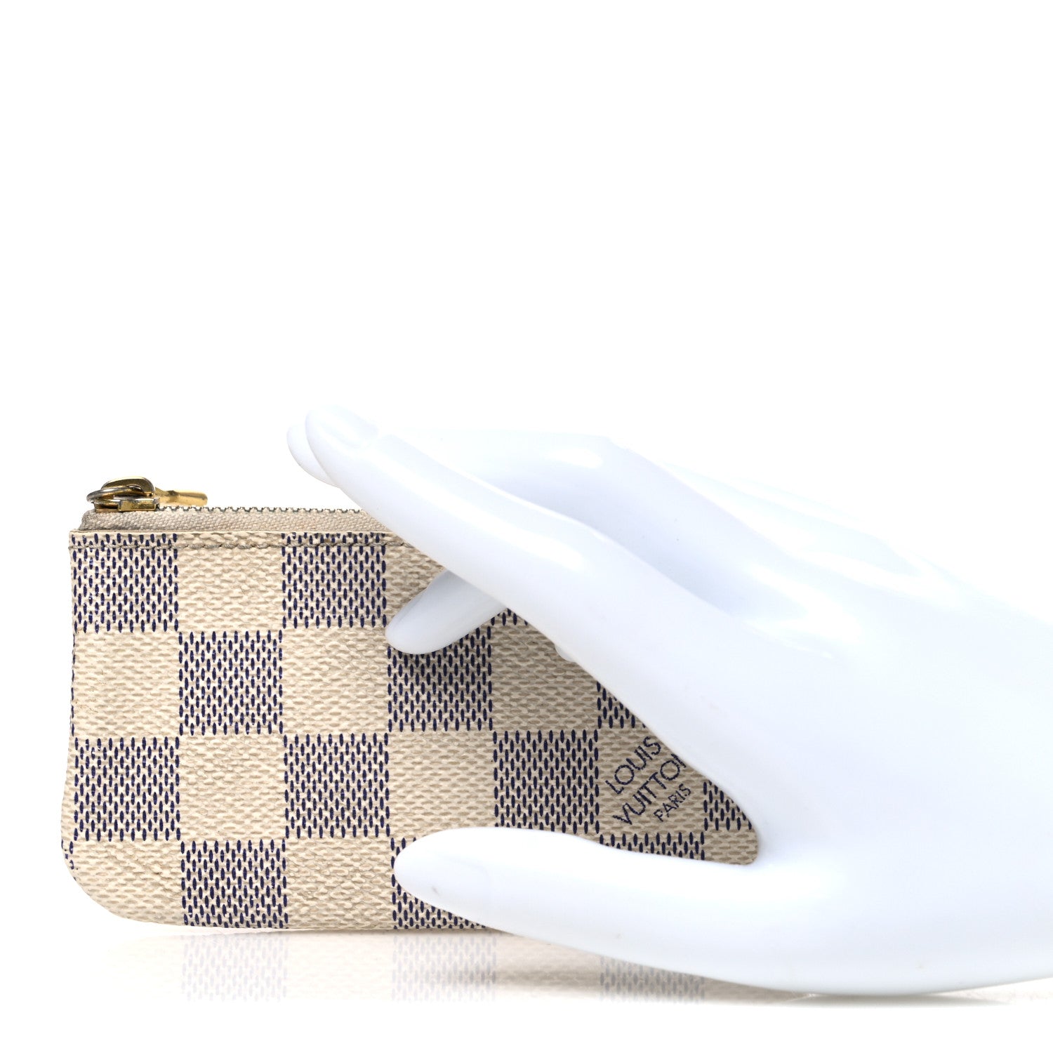 Louis Vuitton Damier Azur Key Pouch 2 of 8
