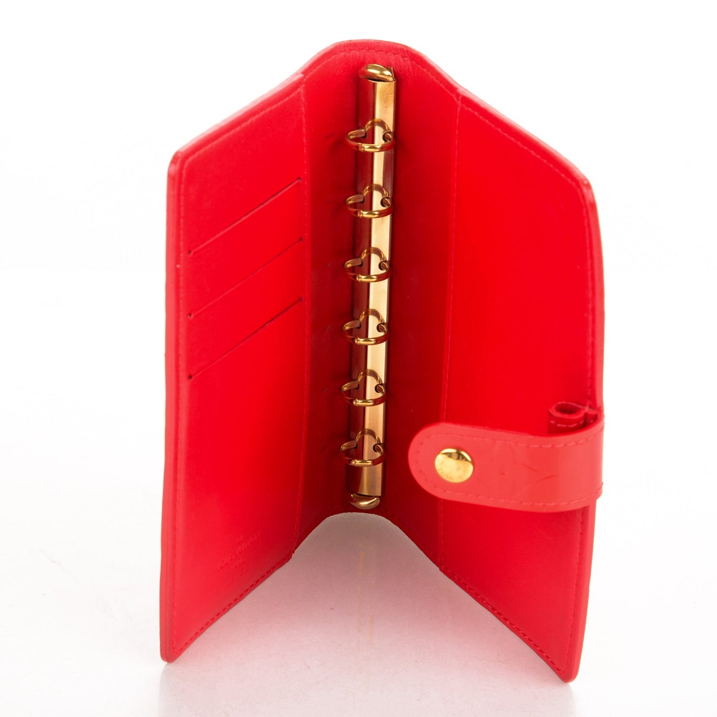 Vernis Small Ring Agenda Cover Red