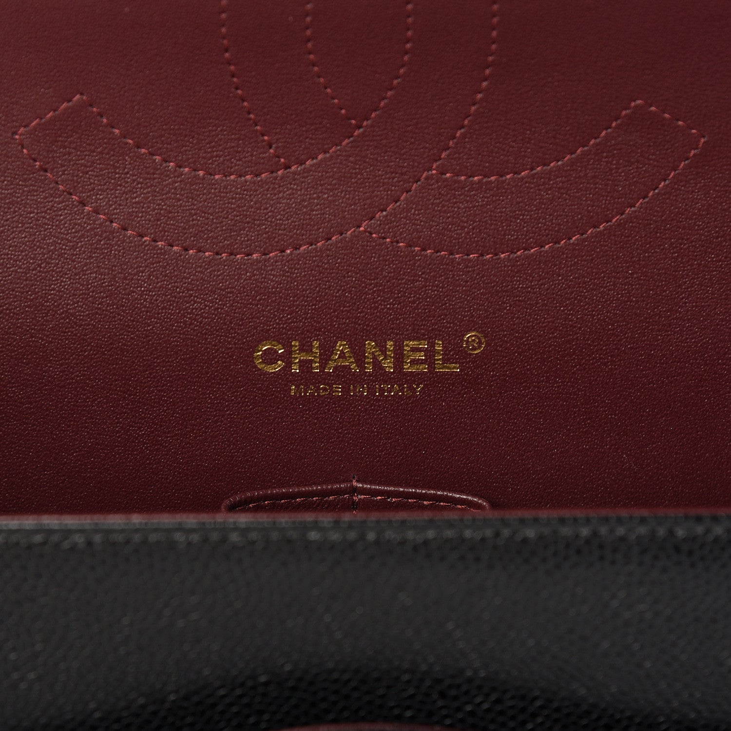 Chanel Caviar Quilted Jumbo Double Flap Black 6 of 10