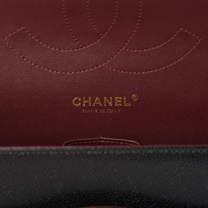 Chanel Caviar Quilted Jumbo Double Flap Black 6 of 10