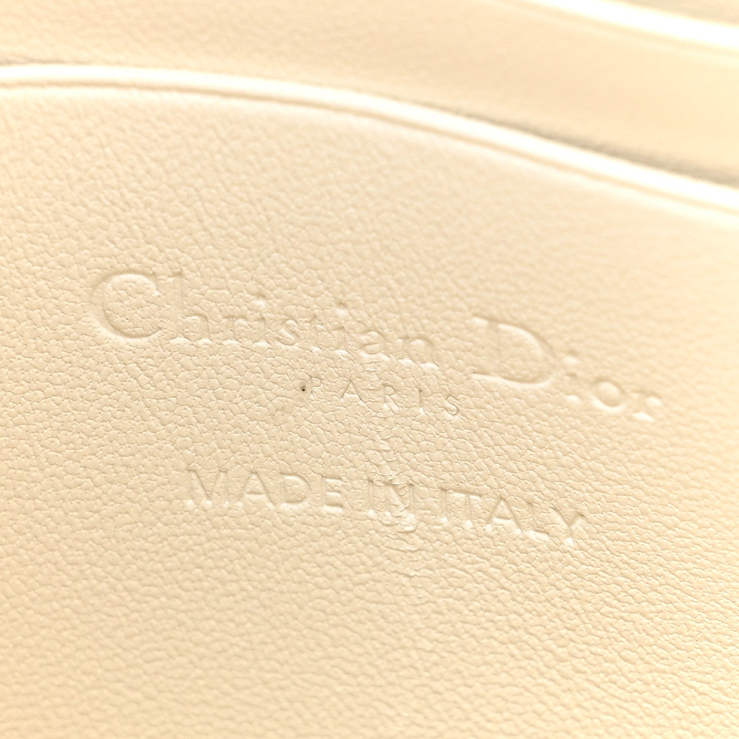 Christian Dior Lambskin Cannage Dioramour Lady Dior Phone Holder Latte 6 of 10