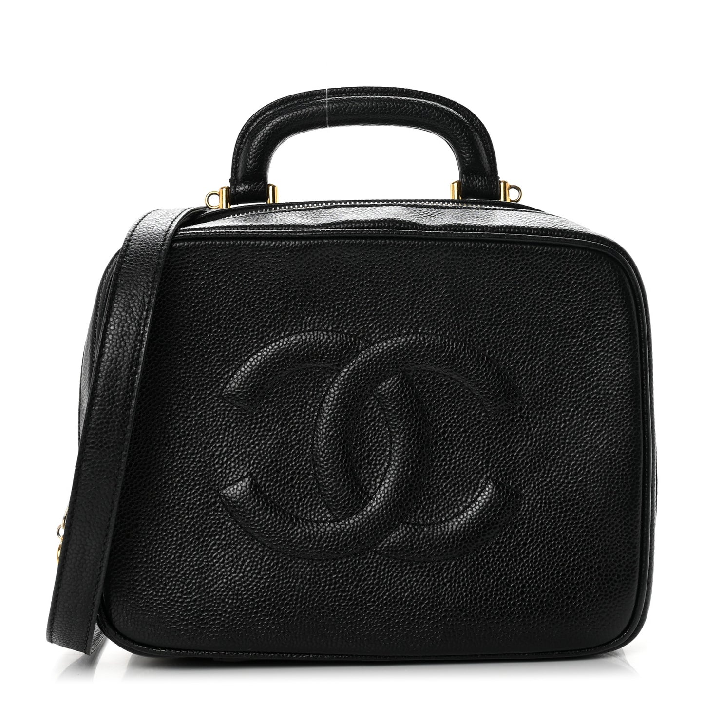 Caviar Timeless CC Vanity Case Black