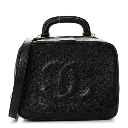 Chanel Caviar Timeless CC Vanity Case Black 1 of 10