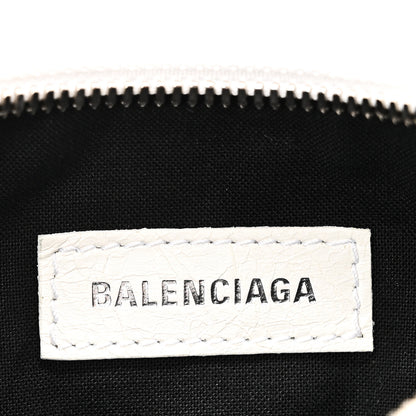 Balenciaga Agneau Arena Le Cagole Shoulder Bag XS Optic White 7 of 11