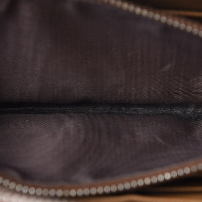 Prada Saffiano Metal Zip Around Wallet Caramel 10 of 10