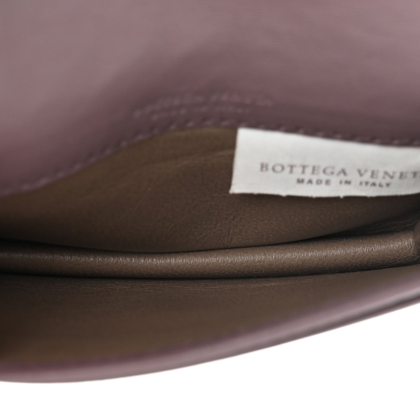Nappa Intrecciato Card Holder Lilac