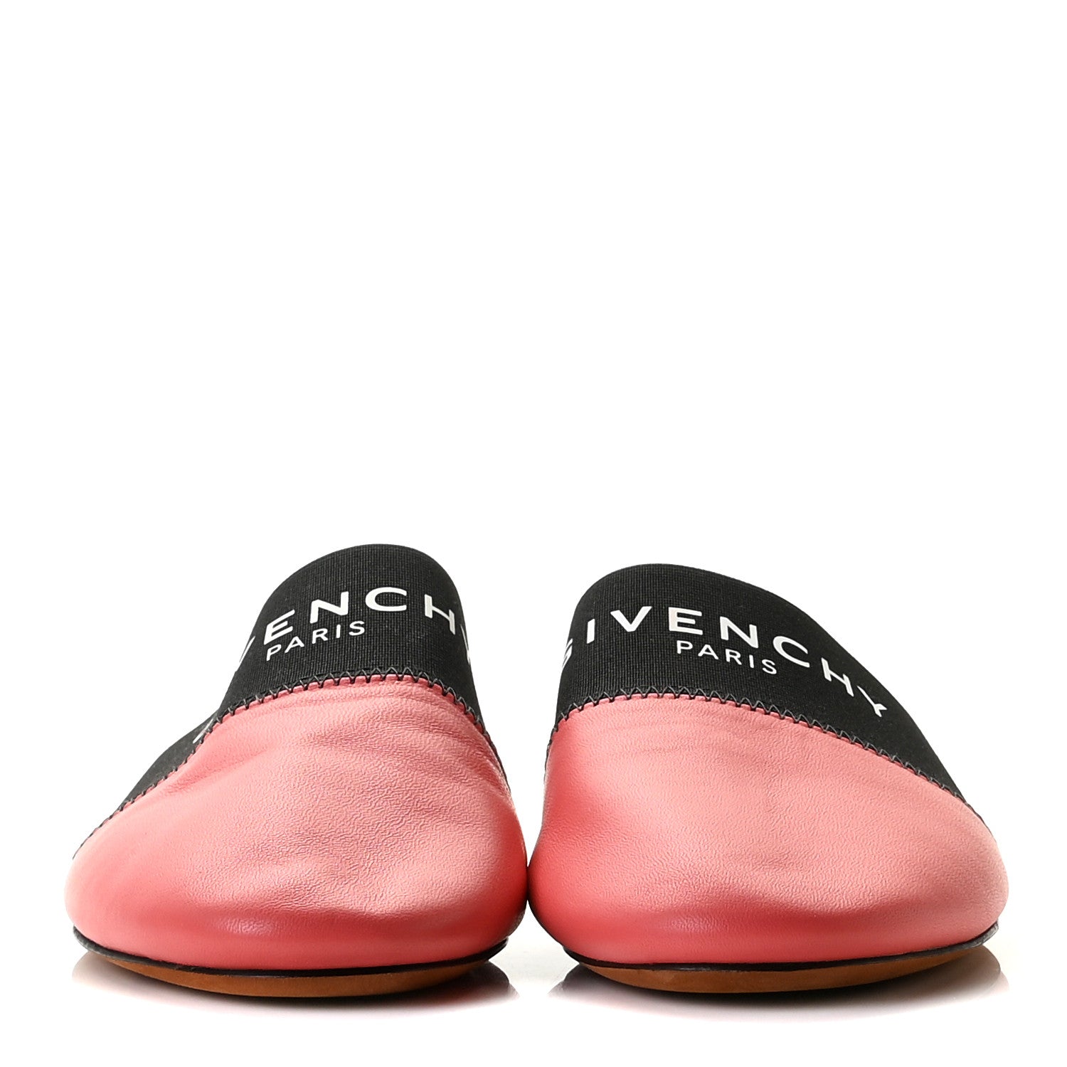 Givenchy Lambskin Bedford Logo Mule Slides 36.5 Orange 3 of 14