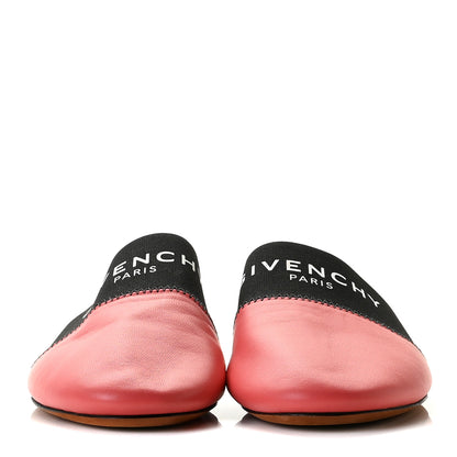 Givenchy Lambskin Bedford Logo Mule Slides 36.5 Orange 3 of 14