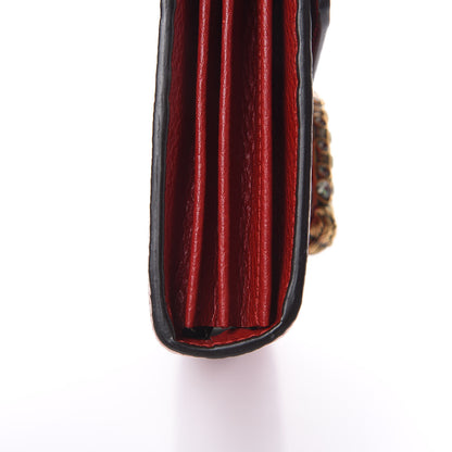 Gucci Calfskin Mini Dionysus Chain Wallet Hibiscus Red 10 of 11