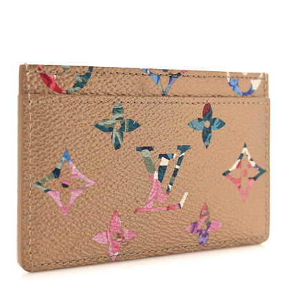 Louis Vuitton Metallic Monogram LV Garden Card Holder Gold 3 of 6