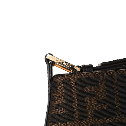Fendi Zucca Large Hobo Tobacco 11 of 12