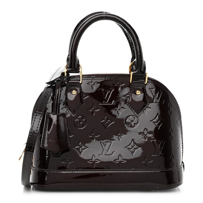 Louis Vuitton Vernis Alma BB Amarante 1 of 9