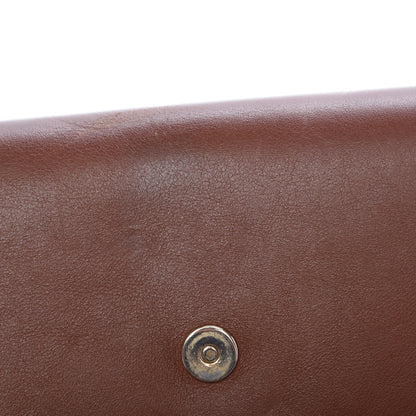Chloe Suede Calfskin Mini Faye Shoulder Bag Tobacco 14 of 14
