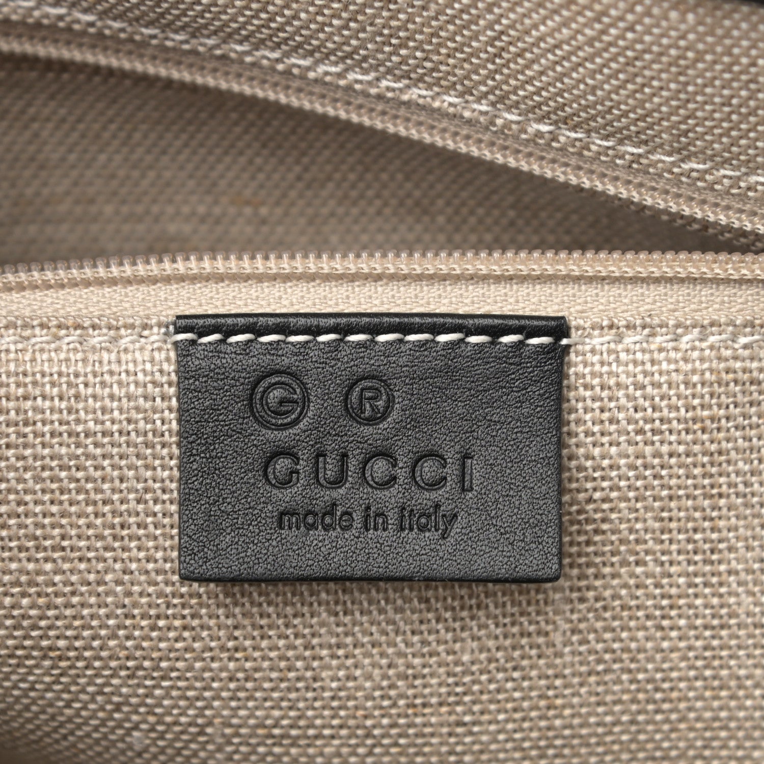 Gucci Soft Microguccissima Small Zippered Satchel Black 6 of 11