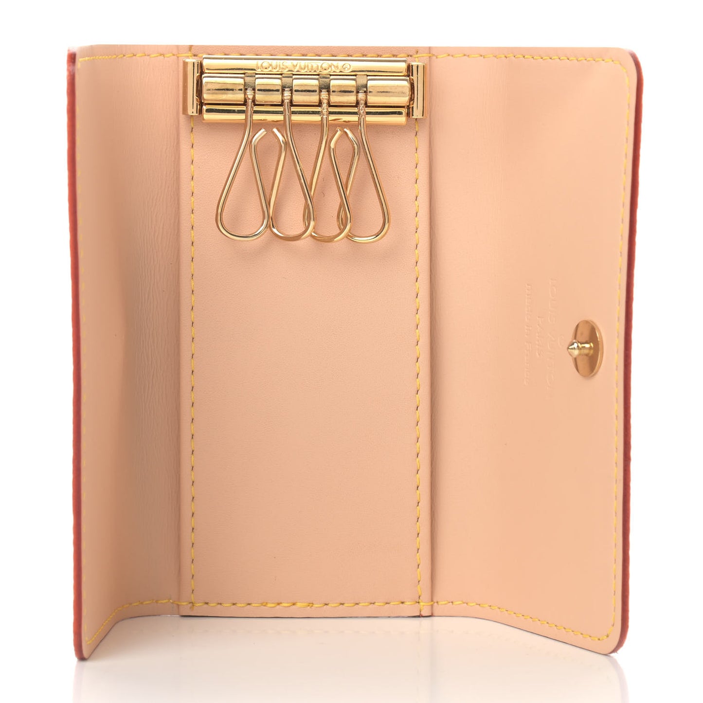 Monogram Multicolor Multicles 4 Key Holder White
