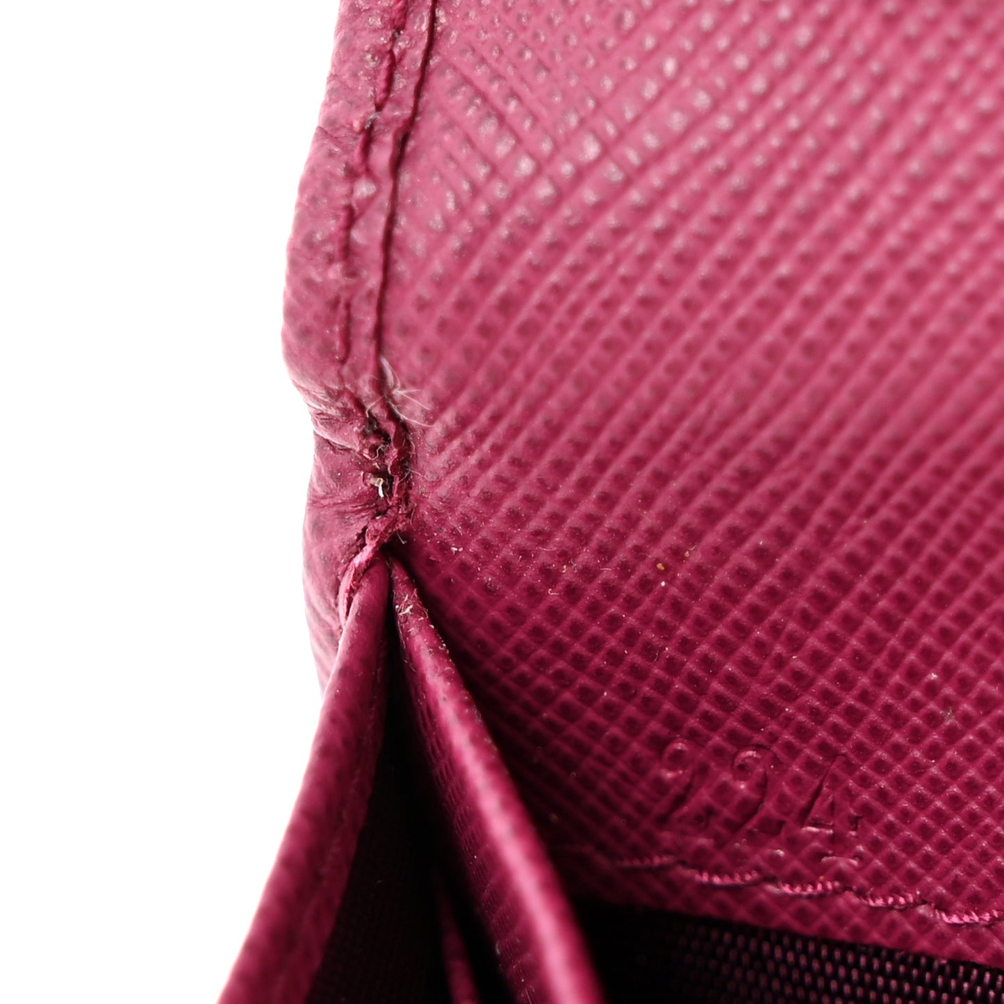 Saffiano Metal Continental Flap Travel Wallet Ametista
