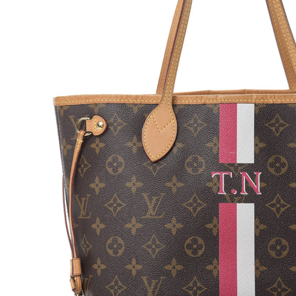 Louis Vuitton Monogram My LV Heritage Neverfull PM White Fuchsia 8 of 19