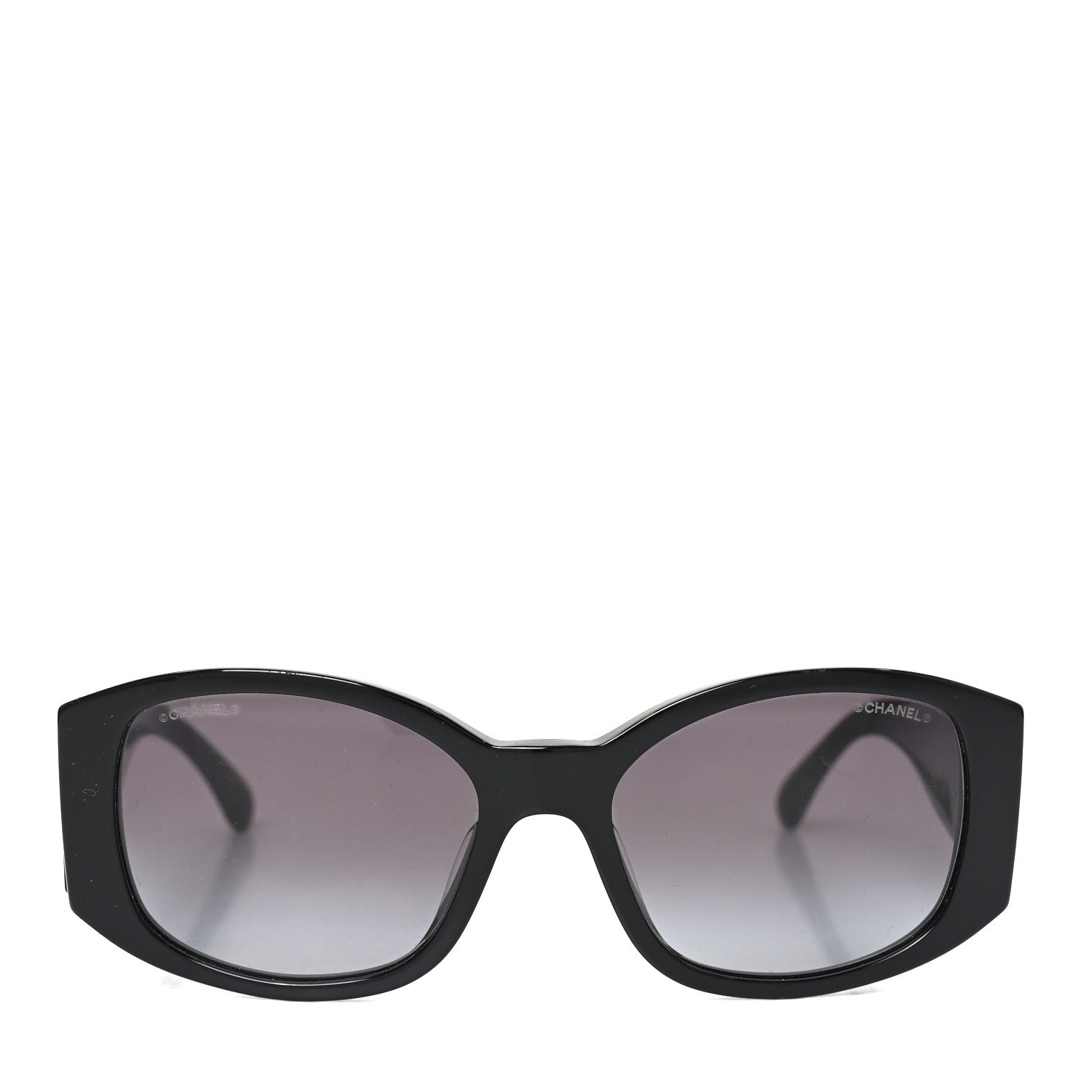 Chanel Acetate CC Logo Sunglasses 5450 Black 2 of 7