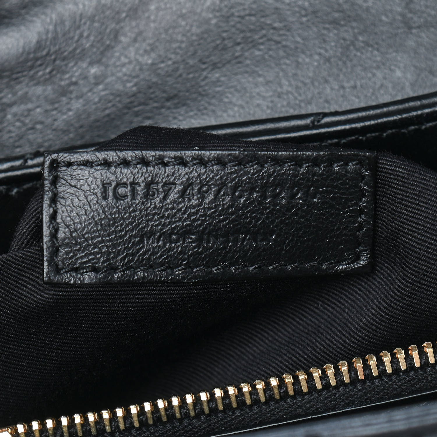 Saint Laurent Calfskin Y Quilted Monogram Medium Loulou Chain Satchel Black 7 of 9