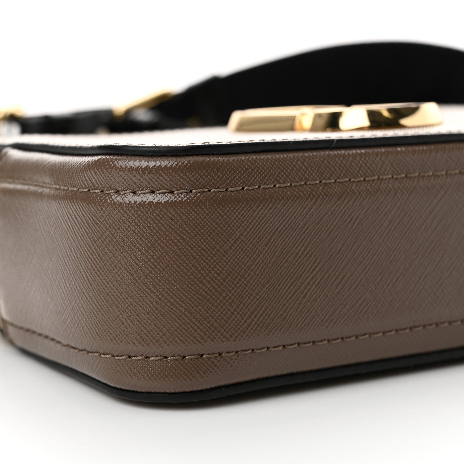 Marc Jacobs Saffiano Small Snapshot Camera Bag Sandcastle 10 of 12