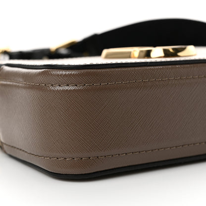 Marc Jacobs Saffiano Small Snapshot Camera Bag Sandcastle 10 of 12