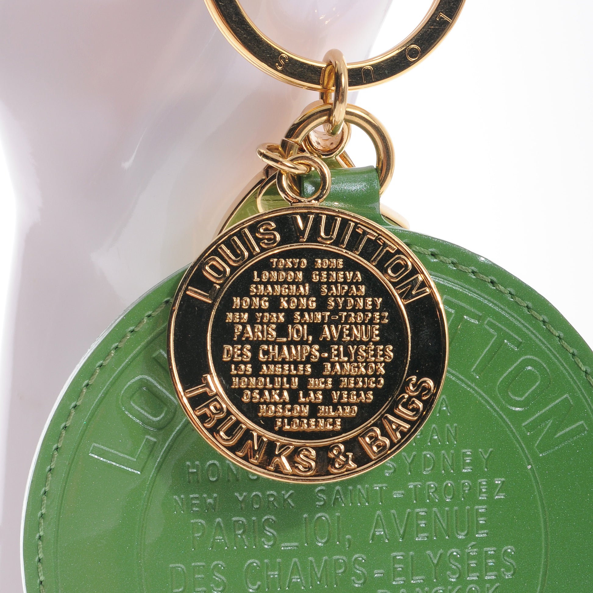 Louis Vuitton Vernis Trunks and Bags Bag Charm Vert Tonic 4 of 4